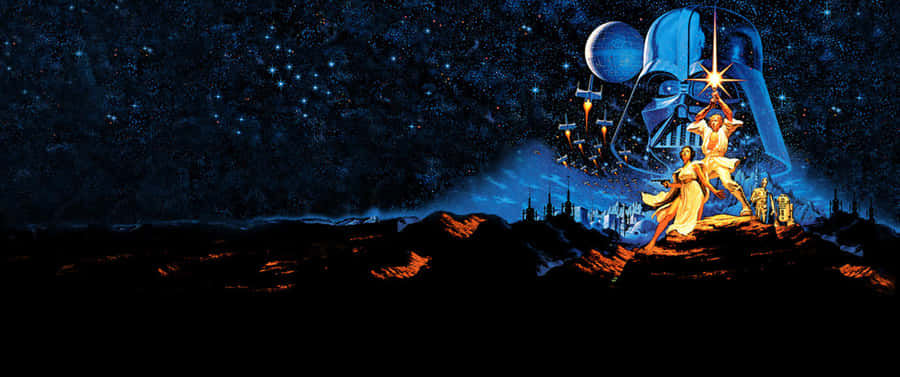Old Star Wars 3440x1440 Wallpaper