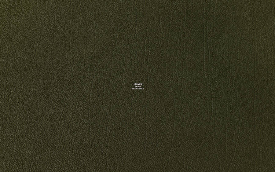 Olive Green Textured Hermes Wallpaper