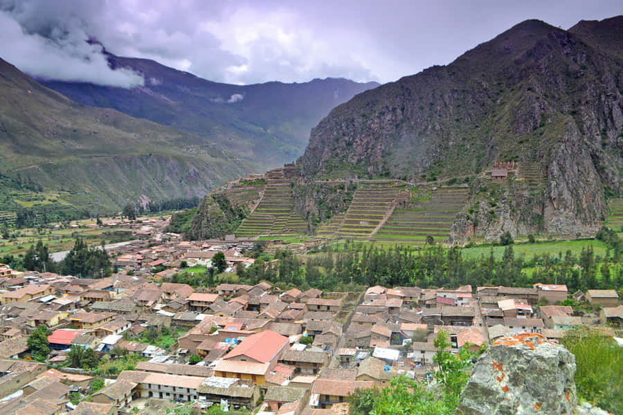 Ollantaytambo Ollanta Sacred Valley Wallpaper