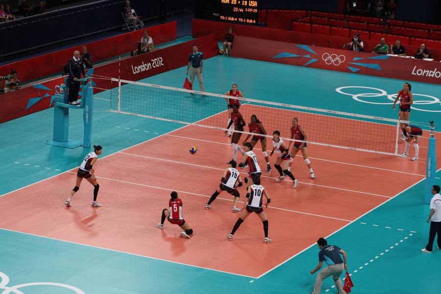Olympics Game Volleyball 4k Wallpaper