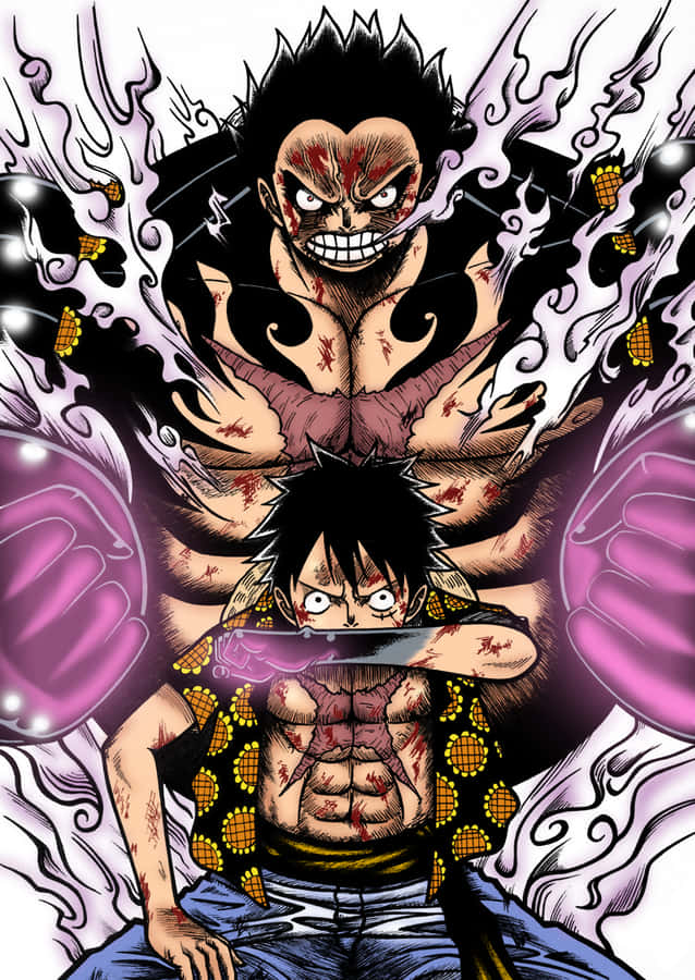 One Piece Gear 4 Luffy Phone Wallpaper