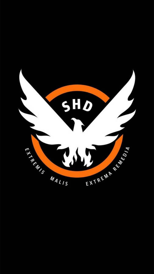 Online Game The Division Phone Shd Logo Wallpaper