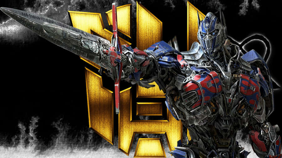 Optimus Prime Face Point Blade Wallpaper