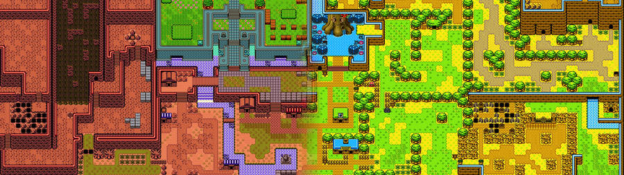 Oracle Of Ages Gaming Dual Screen Wallpaper