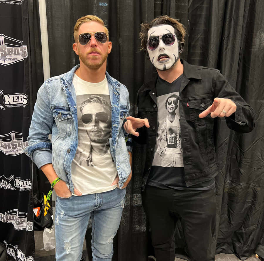 Orange Cassidy & Donovan Danhausen Wallpaper