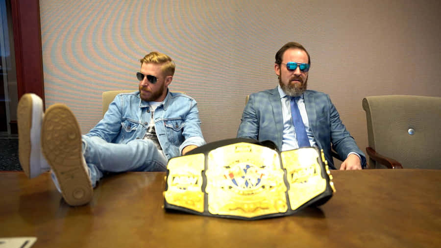 Orange Cassidy & Justin Schlegel Wallpaper