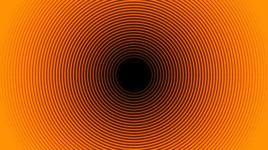 Orange Swirling Cool Optical Illusions Wallpaper