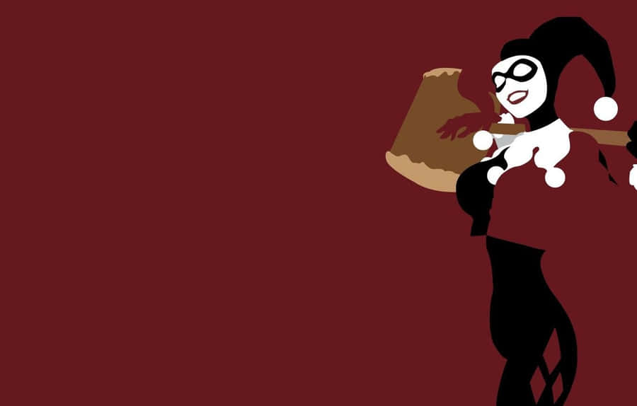 Original Harley Quinn Vectorart Wallpaper