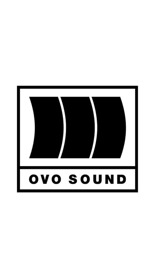 Ovo Sound Logo On A White Background Wallpaper
