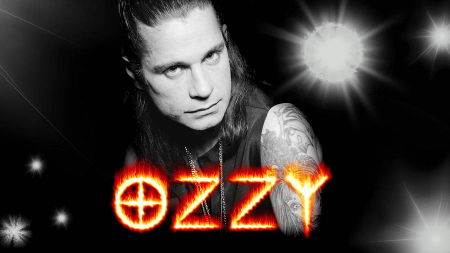 Ozzy Osbourne Half Ponytail Wallpaper