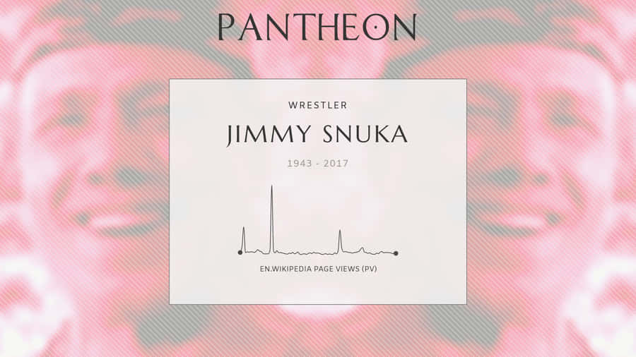 Pantheon Jimmy Snuka Poster Cover Wallpaper