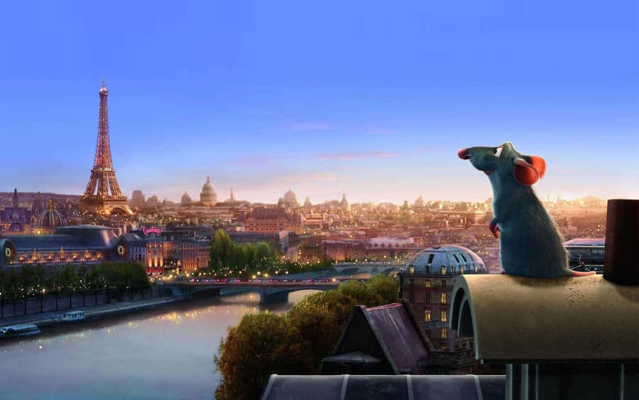 Parisian Dreams Ratatouille View Wallpaper
