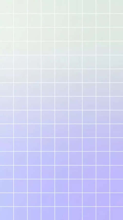 Pastel Aesthetic Grid Gray And Purple Gradient Wallpaper