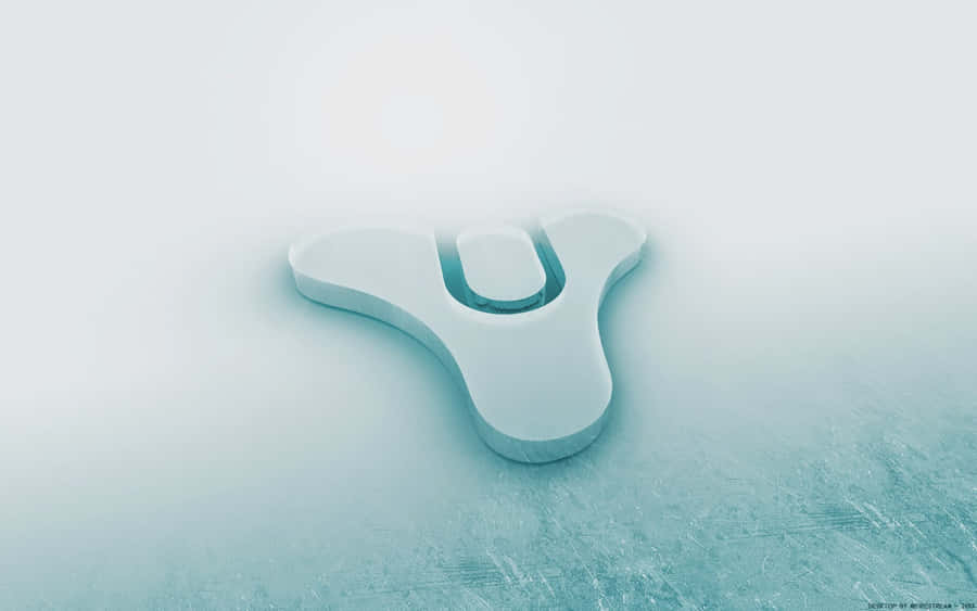 Pastel Green Destiny Logo Wallpaper