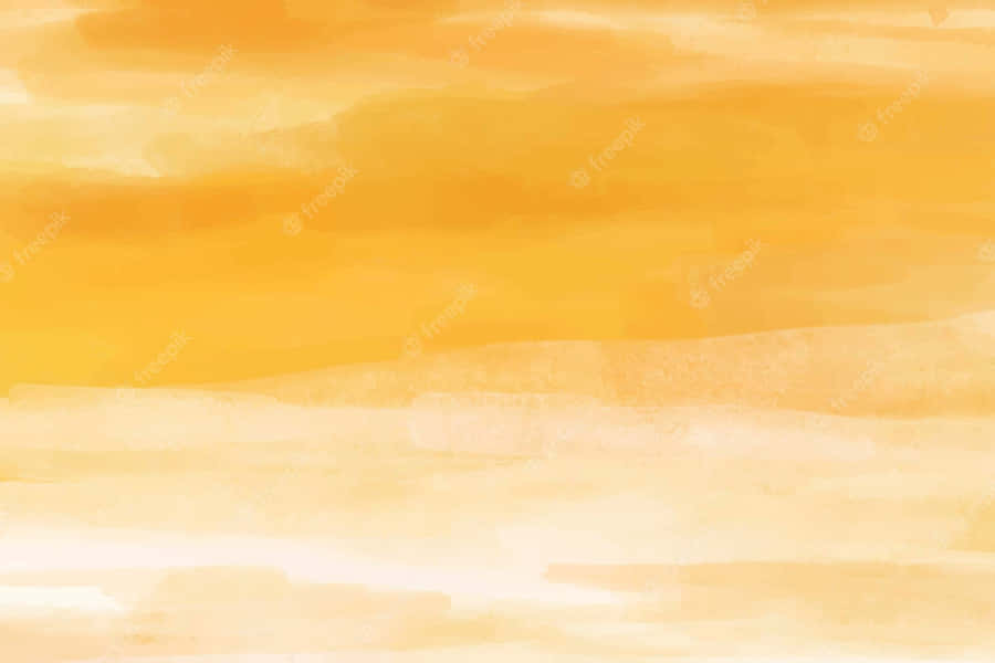 Pastel Yellow Laptop Decorating The Office With Summer Vibes Wallpaper