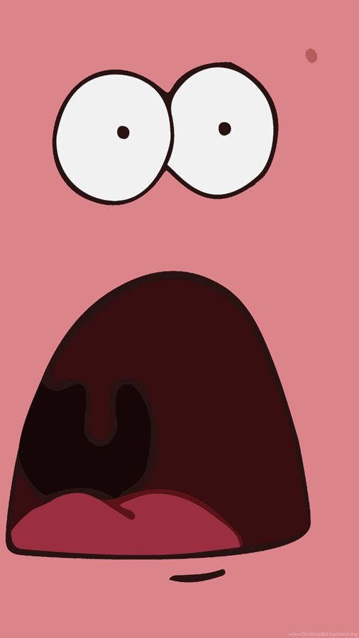 Patrick Star Meme Face Wallpaper