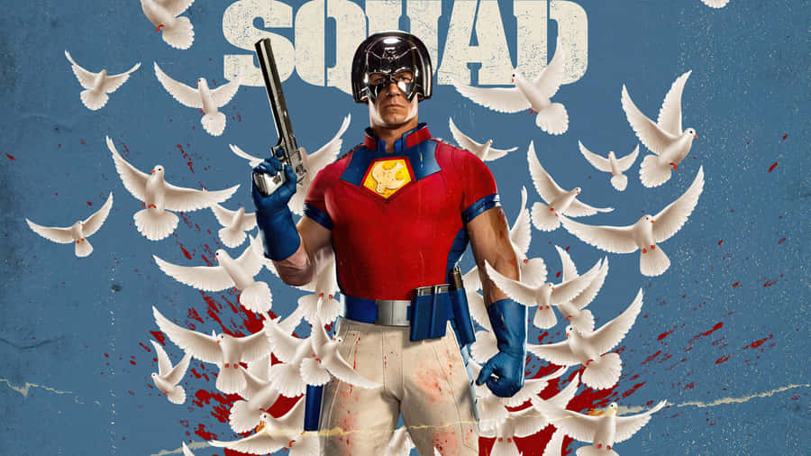 Peacemaker Taking The Lead In Action Wallpaper