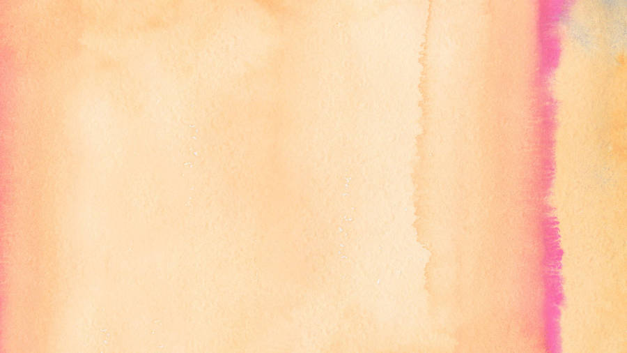 Peach Watercolor Painting Wallpaper