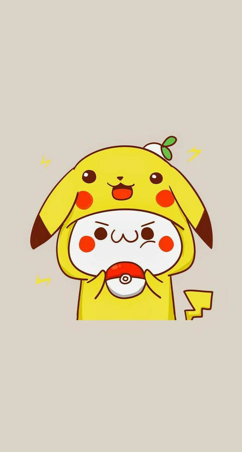 Pentol With A Pikachu Onesie Wallpaper