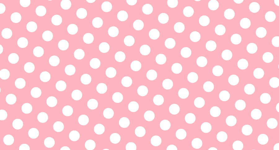 Perfectly Pink Polka Dots Wallpaper