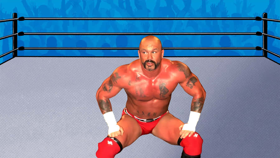 Perry Saturn Wrestling Pose Wallpaper