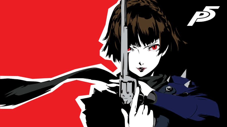 Persona 5 Logo 3840 X 2160 Wallpaper