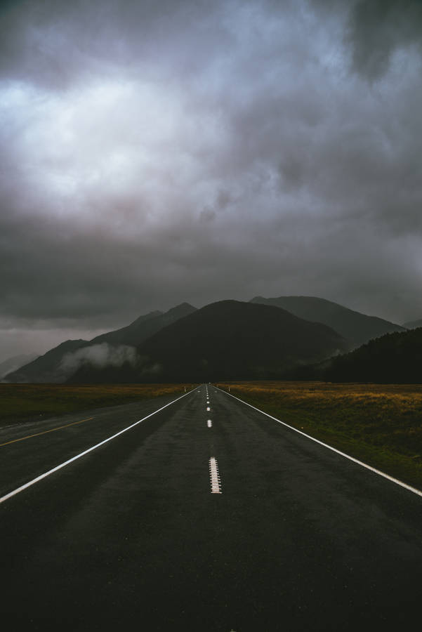 Photo Of Gray Road Wallpaper