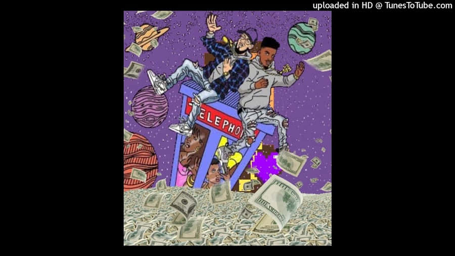 Pierre Bourne Stands Above The Crowd With His Unique Rap Style. Wallpaper