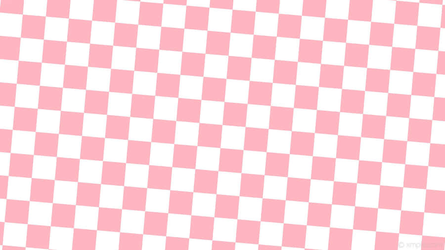 Pink And White Racing Flag Wallpaper
