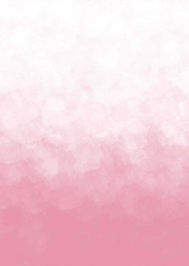 Pink And White Watercolor Background Wallpaper