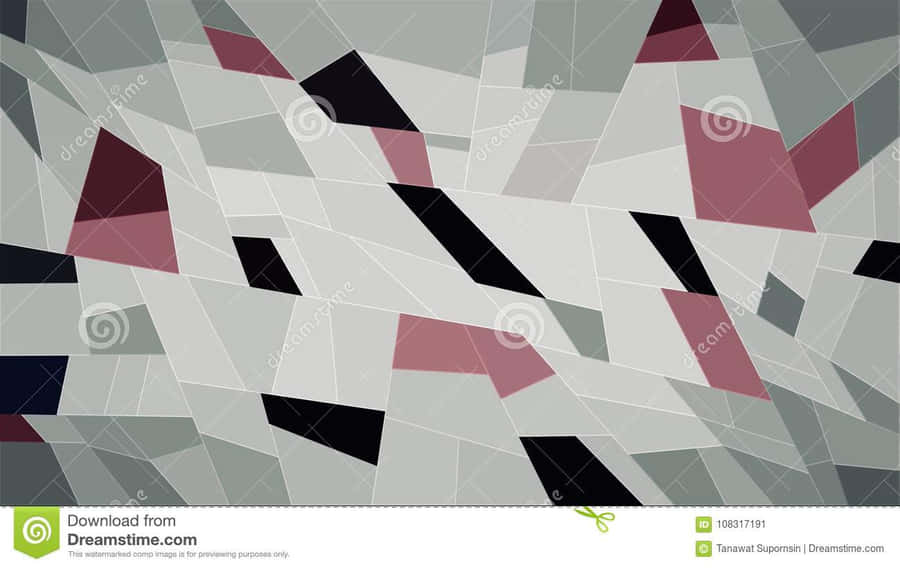 “pink, Black, And White — A Bold Color Combination” Wallpaper