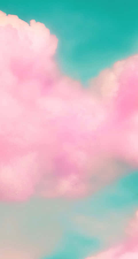 Pink Clouds In The Sky Wallpaper