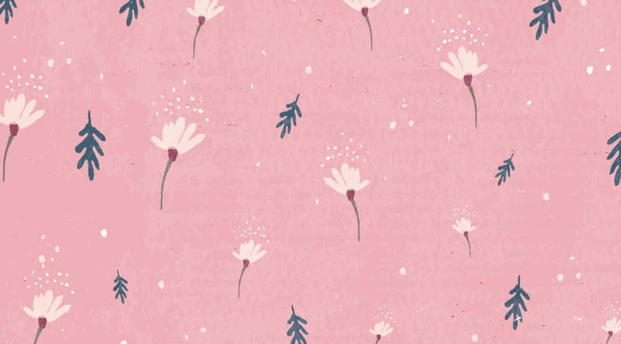 Pink Flower Laptop Wallpaper