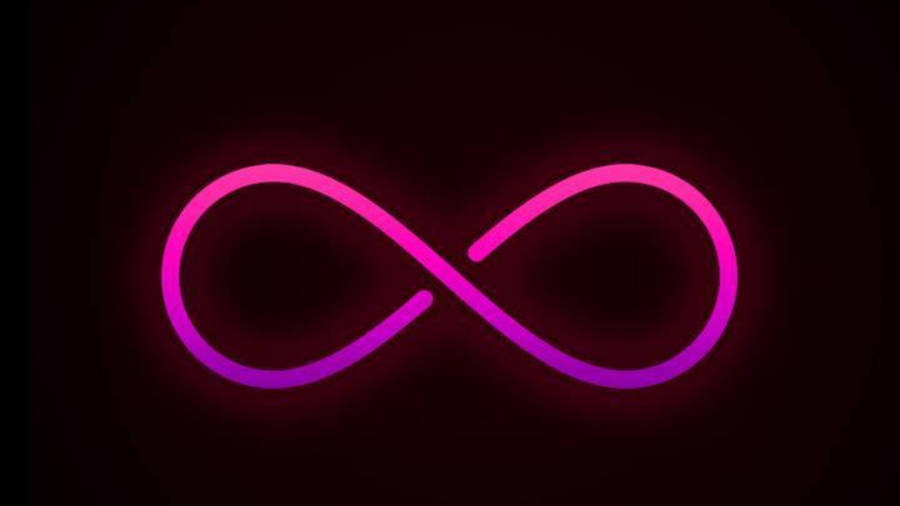 Pink Infinity Symbol Wallpaper