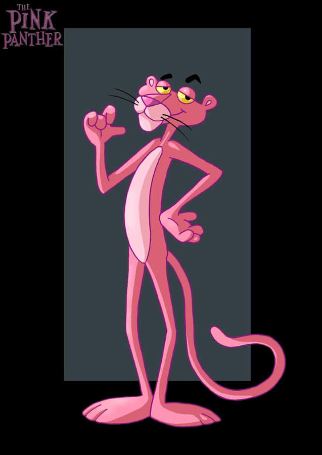 Pink Panther Classic Pose Wallpaper