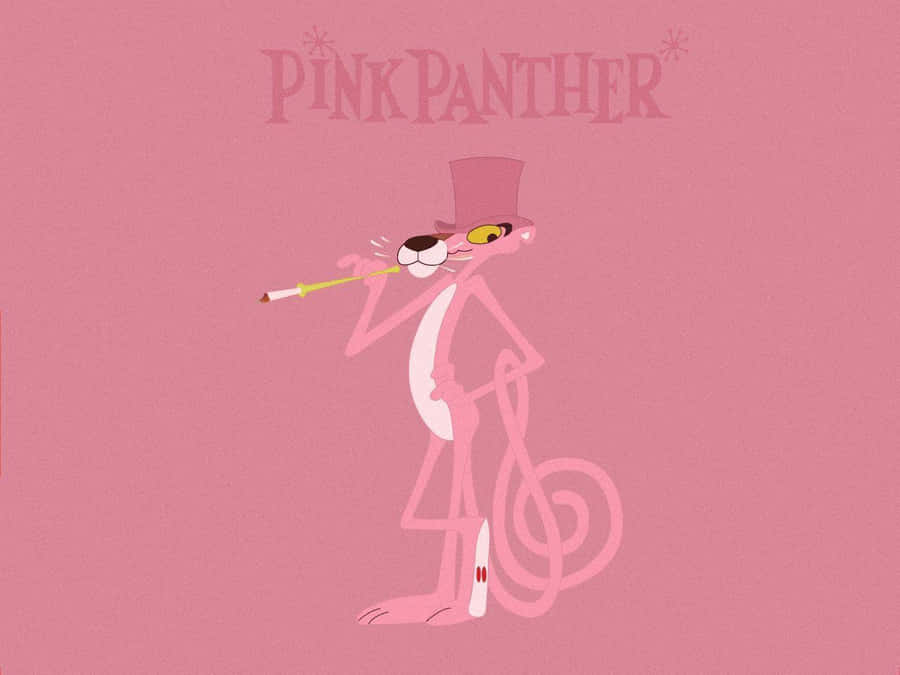 Pink Panther Classic Pose Wallpaper