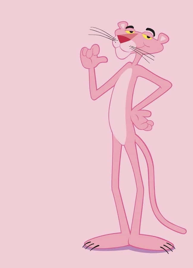 Pink Panther Classic Pose Wallpaper