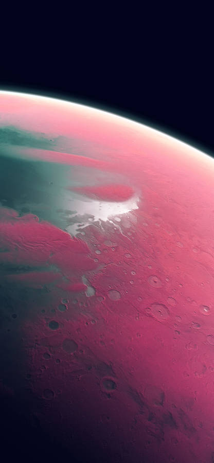 Pink Planet Iphone Xr Wallpaper