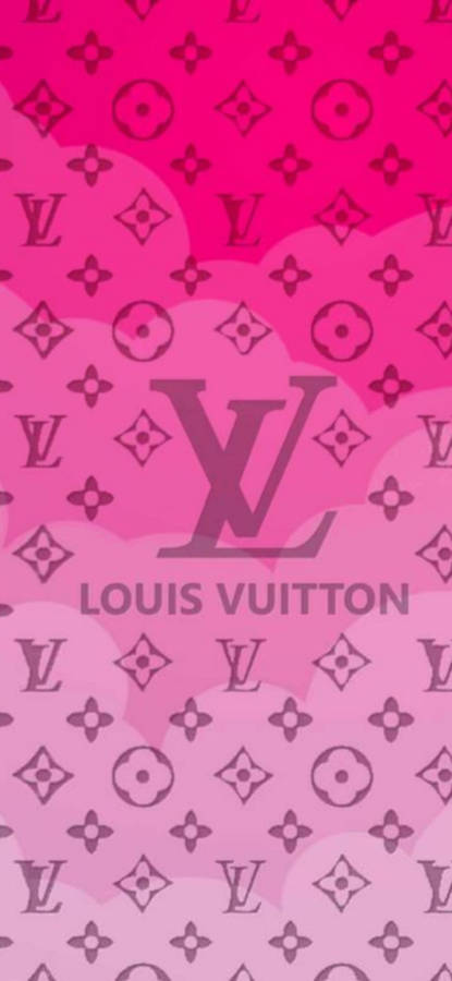 Pink Shades Louis Vuitton Phone Wallpaper
