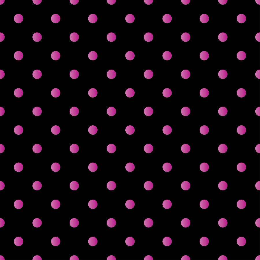Pink Spots Black Dot Iphone Wallpaper