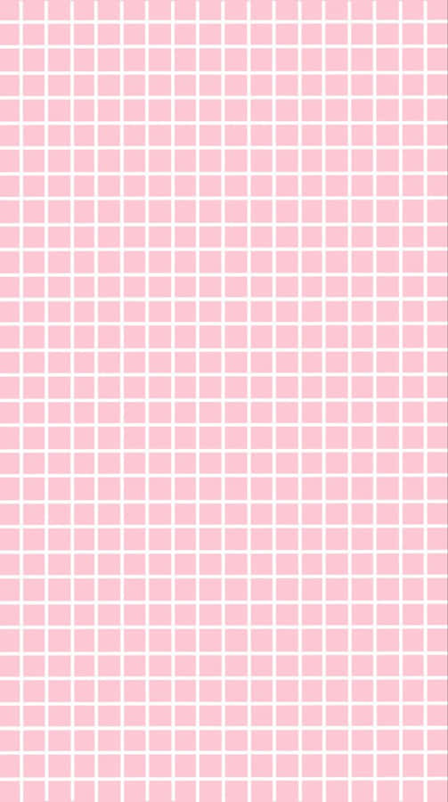 Pink Squares On A White Background Wallpaper