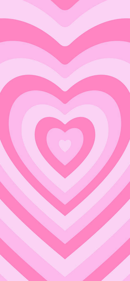 Pink Wildflower Heart Wallpaper