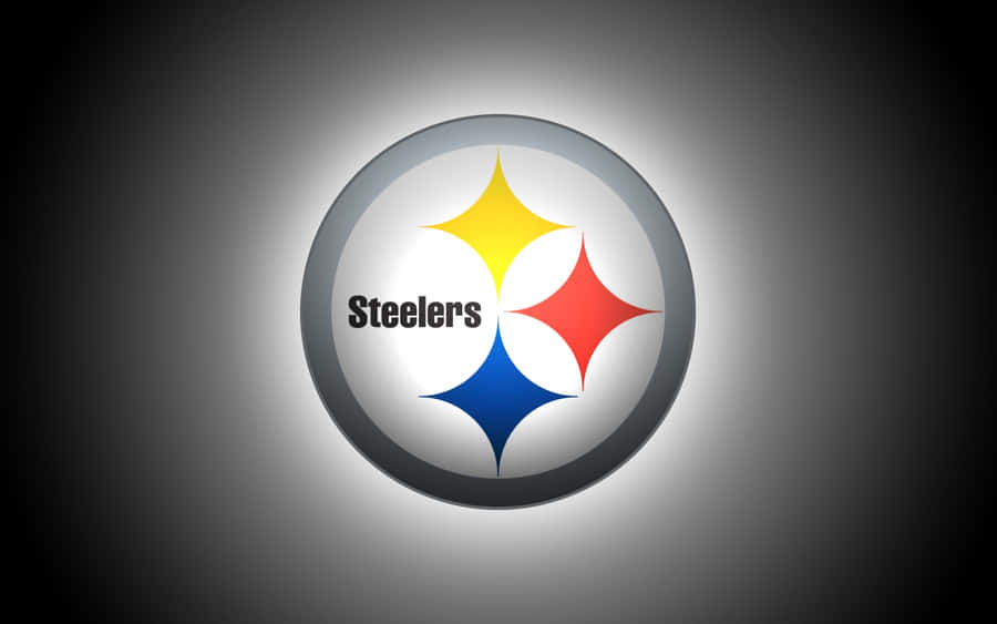 Pittsburgh Steelers Logo Radiating Wallpaper