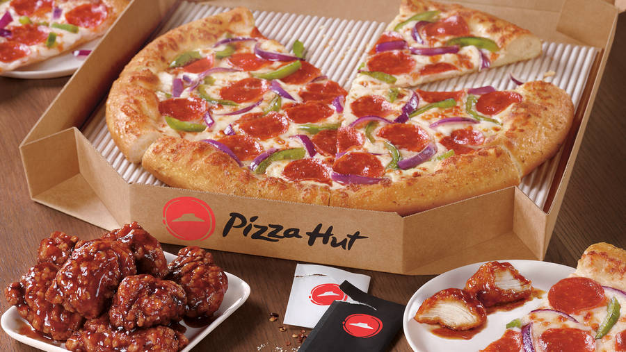 Pizza Hut And Chicken Wallpaper