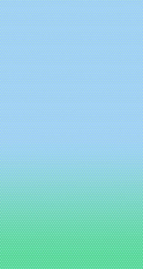 Plain Blue And Green Lined Ios 7 Wallpaper