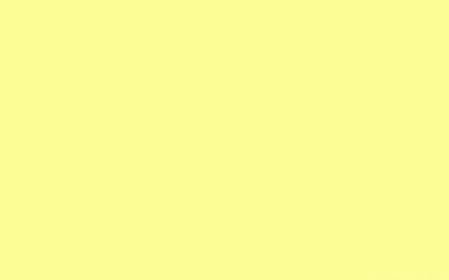 Plain Pastel Yellow Aesthetic Wallpaper