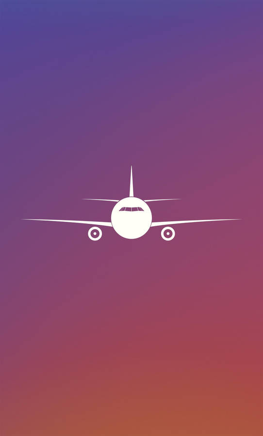 Plane Minimalist Iphone Wallpaper
