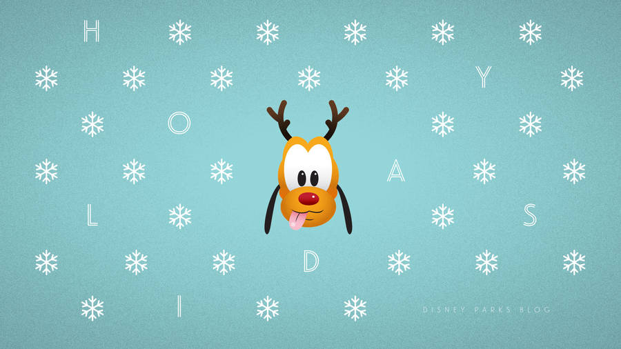 Pluto Is Ready For The Holidays! Wallpaper
