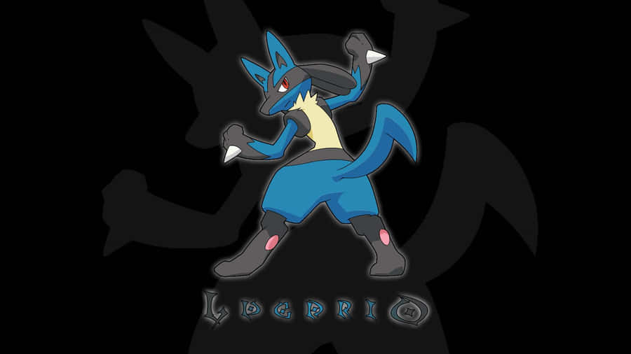 Pokemon Lucario Dark Aesthetic Wallpaper