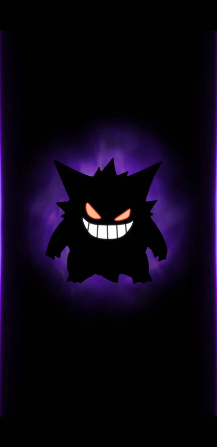 Pokemon Phone Creepy Gengar Wallpaper